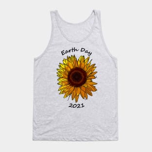 Sunflower for Earth Day 2021 Tank Top